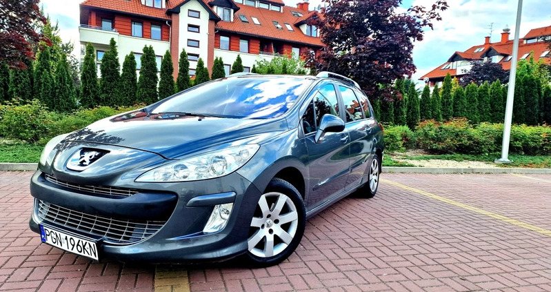 Peugeot 308 cena 10700 przebieg: 203000, rok produkcji 2008 z Wrocław małe 529